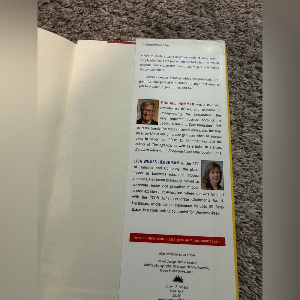 Faster Cheaper Better Book - Picture 5 of 5